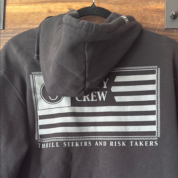 Salty Crew Black Hoodie for Men - Picture 4 of 5